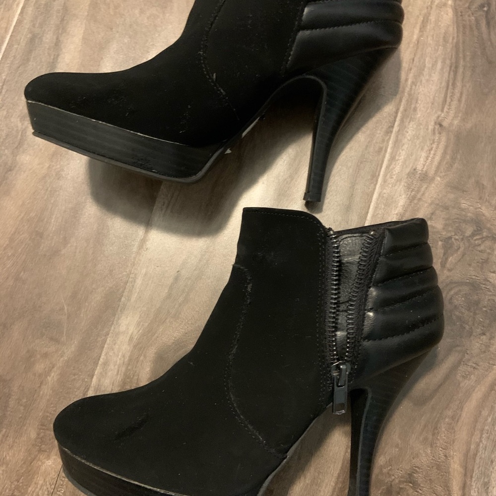 Platform booties